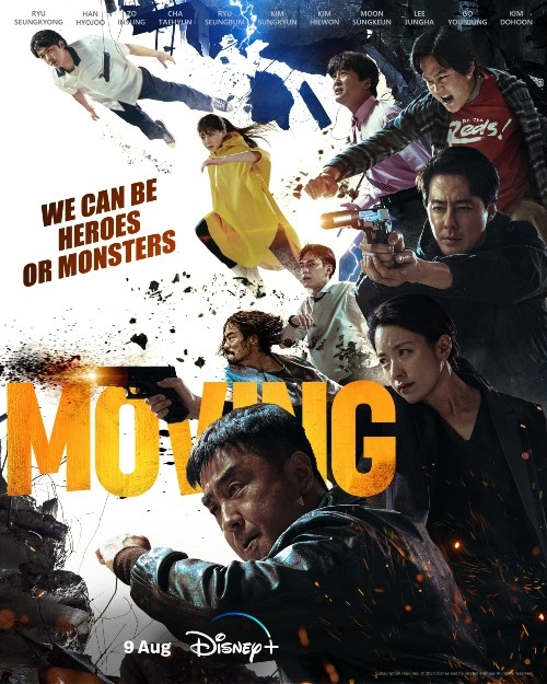 Poster drakor Moving, drakor Disney+ Hotstar