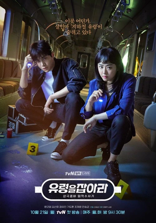 10 Rekomendasi Drama Kim Seon-ho: Banyak Peran yang Bikin Penonton Melting Poster drakor Catch the Ghost